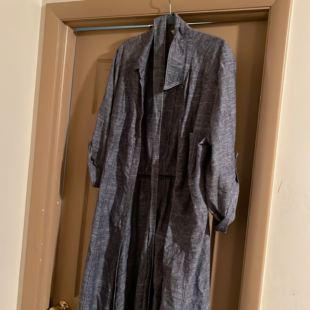 Casual Denim dress. Can dress up or down.